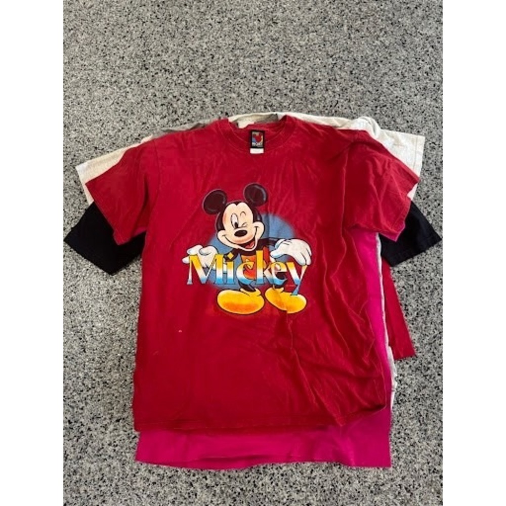 Vintage Disney Simpsons Snoopy Graphic T-Shirt Bundle Lot of 9 Mens M-XL